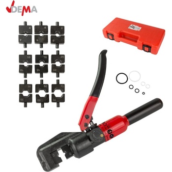 DEMA Хидравлични клещи за кербоване / Кербоващи клещи 4-70 mm / DEMA 18538 / (DEMA 18538)