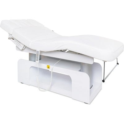 Fabulo Elektrické wellness lehátko s vyhříváním a LED osvětlením Nyra Comfort 199,5 x 81 cm 118 kg bílá