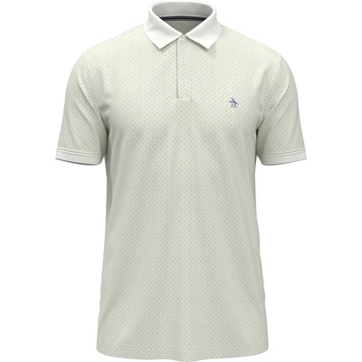 Original Penguin Блуза с яка Original Penguin Men's Dobby Textured Short Sleeve Polo Shirt - Bright White