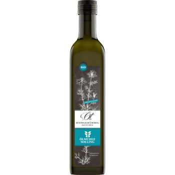 Ölmühle Solling Нефилтрирано био масло от черни семена - 500 мл