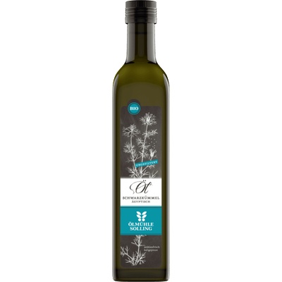 Ölmühle Solling Нефилтрирано био масло от черни семена - 500 мл