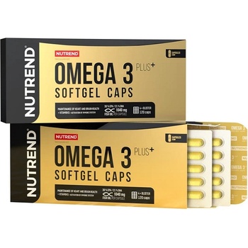 Nutrend Omega 3 Plus, 120 Capsules