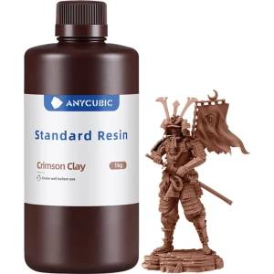 ANYCUBIC Standard Resin смола (тъмночервена глина) (SPTCR-10-IPO-01)