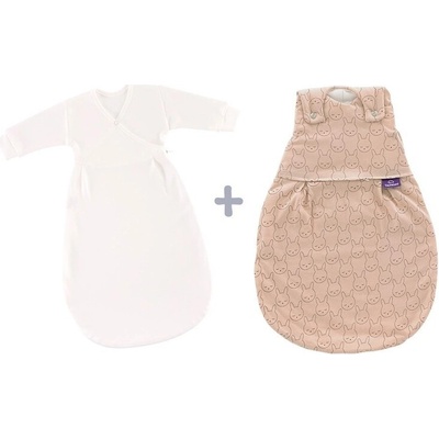 TRÄUMELAND Spací vak Liebmich 3dielny set Kuschelhase Beige