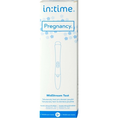 InTime Tehotenský test Pregnancy MidStream Test 1 ks