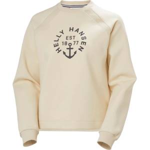 Helly Hansen Дамски пуловер Helly Hansen Women's Capri Graphic Sweater Jumper - Cream (117-3524-0113)