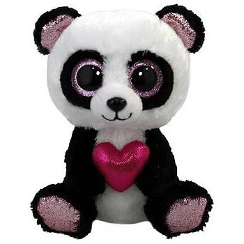 TY Beanie Boos Esme panda se srdcem 36538 15 cm