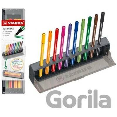 Stabilo Pen 68 10 ks Click Set