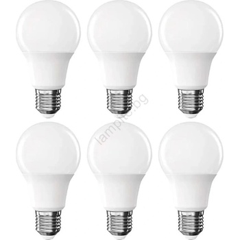 EMOS КОМПЛЕКТ 6x LED крушки A60 E27/8, 8W/230V 4000K (EMS1407)