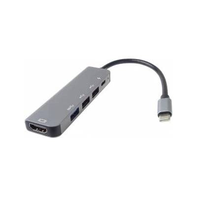 USB adapter PremiumCord PremiumCord Adaptér USB-C to HDMI + USB3.0 + 2x USB2.0 + PD (power delivery)