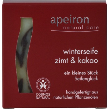 Apeiron Зимен сапун с канела и какао - 100 г