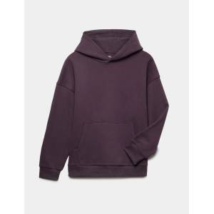 Marks & Spencer Суитшърт с качулка с висок дял памук (6-16 години) Marks & Spencer виолетова Marks & Spencer | Lilav | Момичешки | 8-9 години