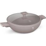 Berlinger Haus Тиган уок с капак и титаниево покритие Taupe 30 см 55078 (BH/8095)