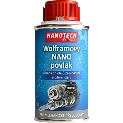 NANOTECH-EUROPE Wolframový NANO povlak - přísada do oleje MECHANICKÝCH PŘEVODOVEK a DIFERENCIÁLU 80 ml – Sleviste.cz