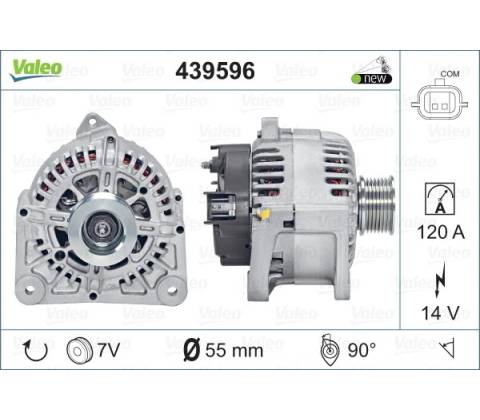 VALEO Alternátor 439596