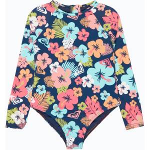 Roxy Детски цял бански костюм ROXY Morning Flower Onesie mood indigo morning flowers