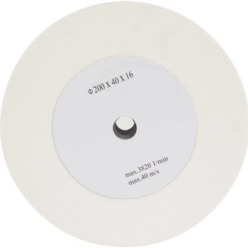 Scheppach brusný kotouč (bílý) pro SM 200 / SM 200 AL (200 x 40 x 15,88 mm)