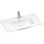 Bath deluxe Умивалник за вграждане LILLESNAD 81x46 см керамика/бял (BT0132) Мивка за вграждане