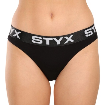 Styx Дамски панталонки Styx спортна гума черни Styx | Cheren | ЖЕНИ | S