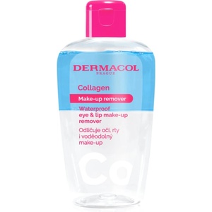 Dermacol Collagen двуфазен продукт за премахване на водоустойчив грим за зоната около очите и устните 150ml