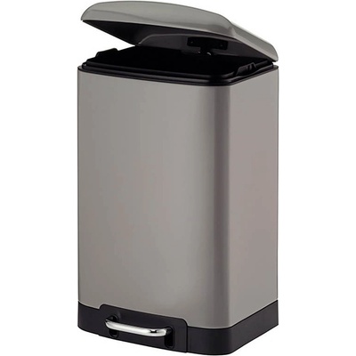 Kela 12 л светло сив кош за отпадъци с педал KELA от серия Davino