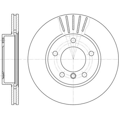 Brzdový kotúč REMSA 6324.10