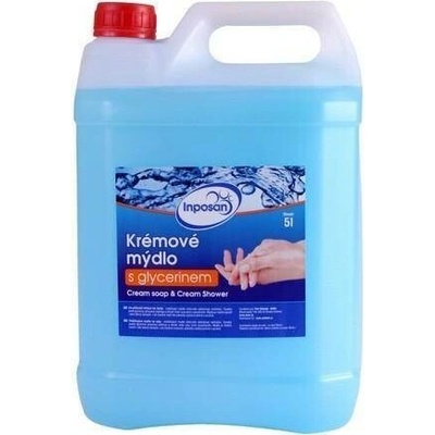 Inposan tekuté mýdlo modré s glycerinem 5 l
