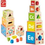 Hape Дървена играчка Hape - Пирамида за сортиране (H0413)