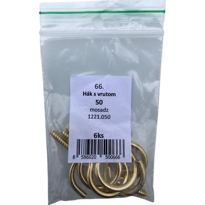 SVX Hák s vrutom Ms blister 65 40mm sz65