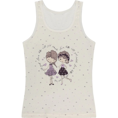 Evona dievčenská košieľka bábiky biela kosilka div šir ram e-panenky bílá