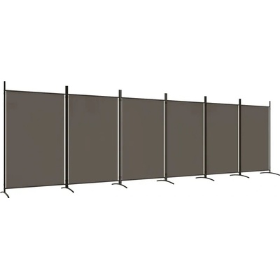 VidaXL 350272 Paraván 6-panelový 520 x 180 cm antracitový