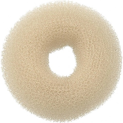 Kulatá výplň do drdolu Sibel - krémová, 8 cm (9503010)