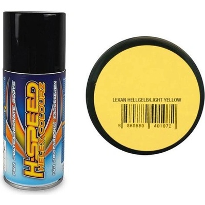 H-Speed farba v spreji 150 ml svetlo žltá