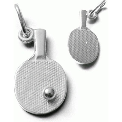 Zlatnictví Zlatíčko Stříbrný přívěsek pálka s míčkem 09.00008