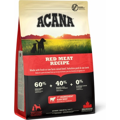 ACANA Red Meat Recipe hovězí, jehněčí a vepřové 2 kg