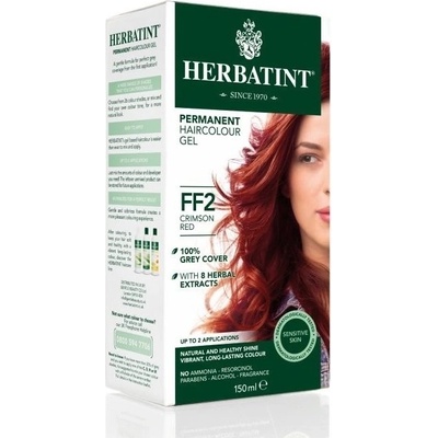 Herbatint permanentní barva na vlasy karmínová červená FF2 150 ml