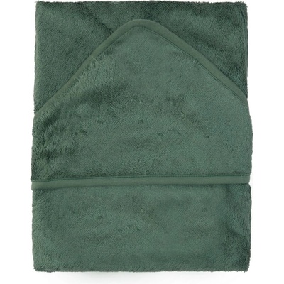TIMBOO Osuška s kapucňou XXL 95x95 cm Aspen Green