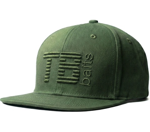 TB Baits Snapback 3D Logo Green