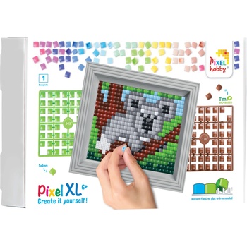 Pixelhobby Мозайка с рамка и пиксели XL, Pixelhobby - Коала (12092)