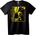NOONEBRAND Тениска G-12 Аниме - L, Black