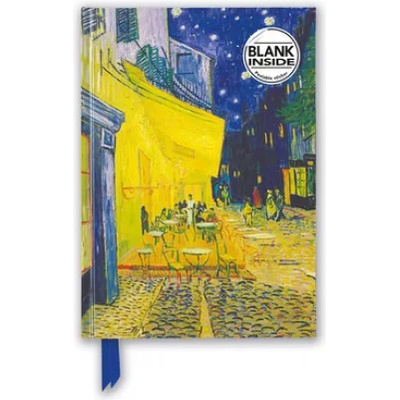 Flame Tree Publishing Van Gogh: Cafe Terrace (Foiled Blank Journal) | FLAME TREE STUDIO