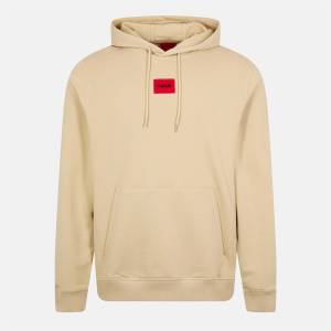 HUGO BOSS Суичър Hugo Mens HUGO Daratschi Drawstring Hoodie - Contemporary Streetwear Design - Open Beige 285