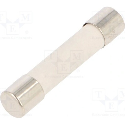 CONQUER ELECTRONIC ABE 16A 250V Pojistka: tavná; 6,3x32mm; keramická,kulatý; 16A; 250VAC; rychlá