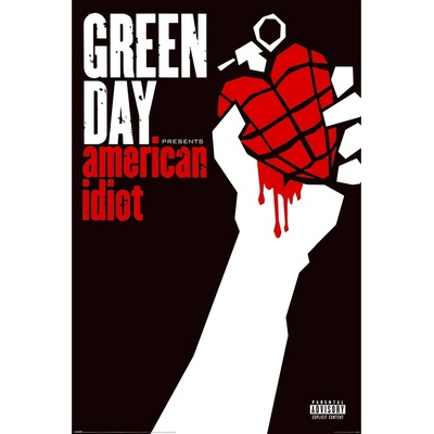 NNM плакат green day - american idiot album - pp35378