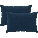 vidaXL Калъфка за възглавница 2 pcs HEERLEN Синьо 50 x 70 cm (911379)