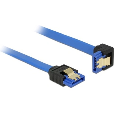 Delock SATA 3 F/F кабел за данни 0.2m син прав/90 85089 (DL85089)