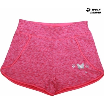 Wolf dívčí šortky H2049 růžová