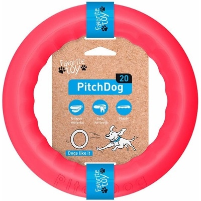 Pitch Dog Kroužek pro psy Pink 17 cm S