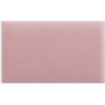 Intesi Čalouněný nástěnný panel Magic Velvet růžový 90x15 cm sametový do ložnice