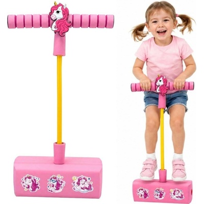 Woopie penový pogo skokan pre deti jednorožec